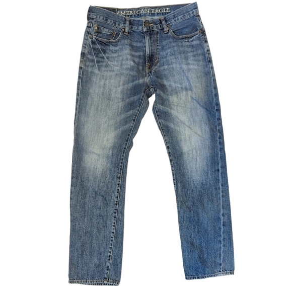 AMERICAN Eagle slim straight jeans size 30 - Picture 3 of 9